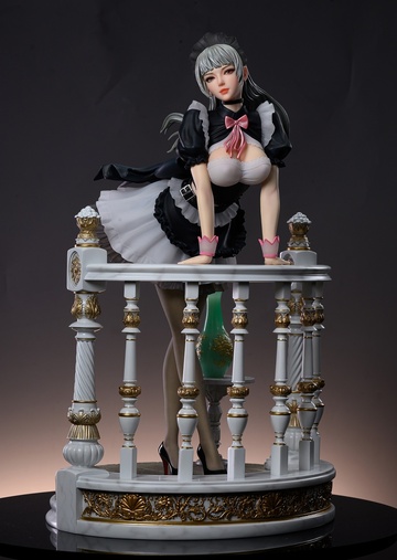 Monica Tesia (Holiday Maid Marble Pedestal), Original Character, Kaitendoh, Pre-Painted, 1/4